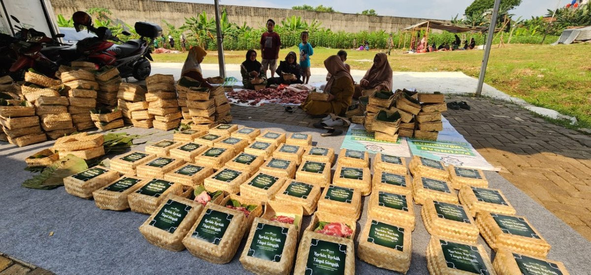 Foto 4 - YMSML Rayakan Iduladha 1444 H dengan Menyalurkan Hewan Kurban