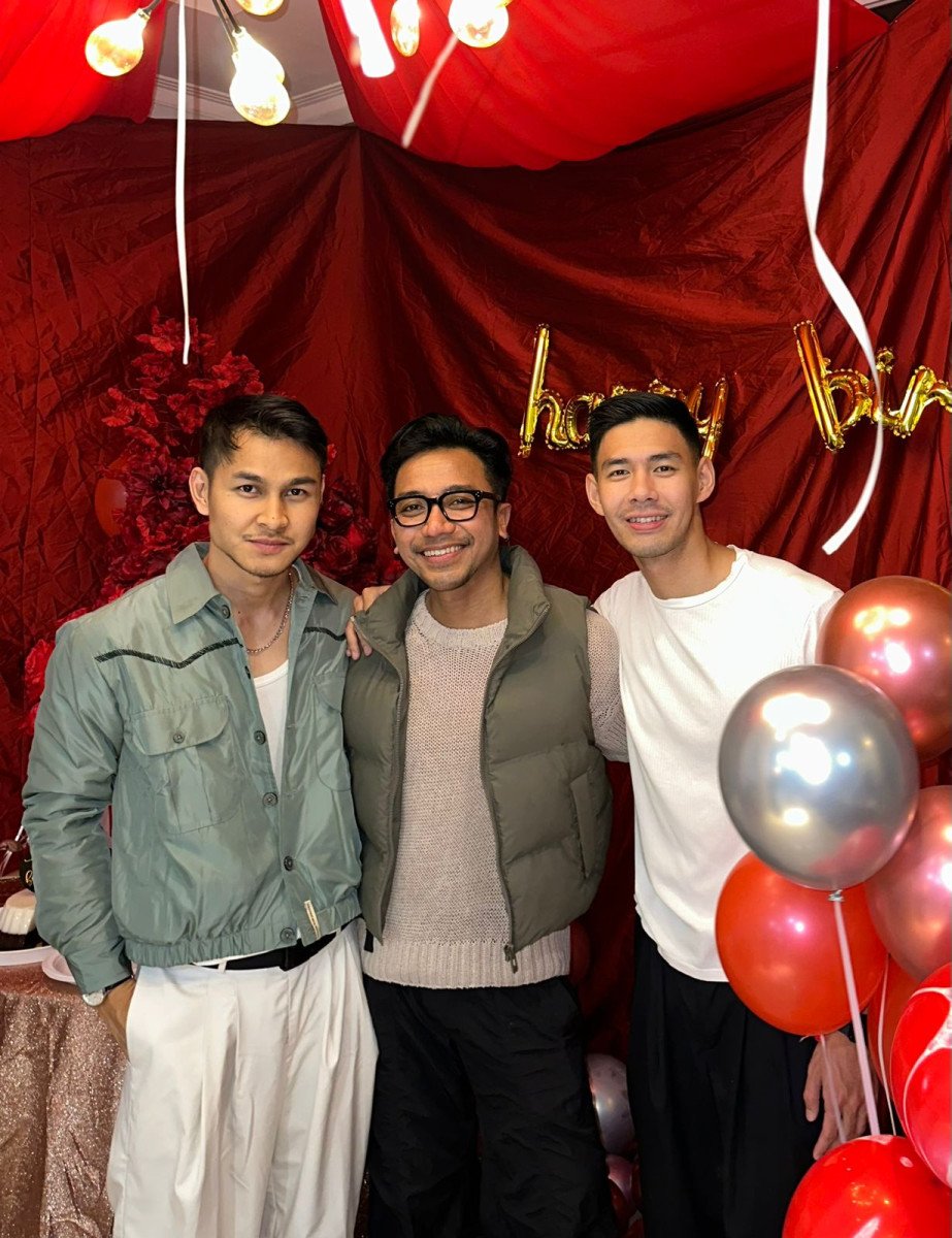 Trio Muhammad Carlos, Bubah Alfian, dan Chalton Ciptadi Soft-Launch Naia Beau Salon 2 2. Carlos, Bubah, Chalton