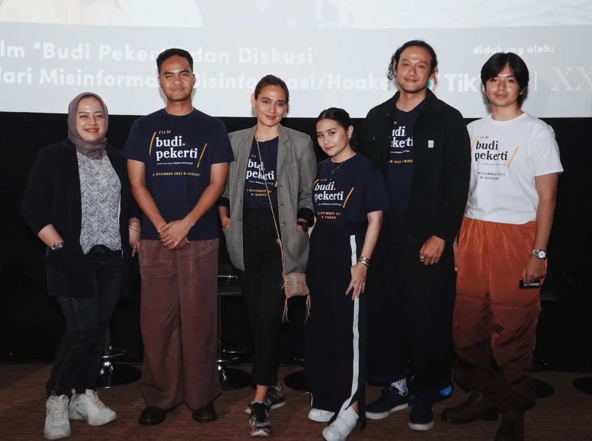 Foto Sesi Pemutaran Film Budi Pekerti dan Diskusi Bersama TikTok MAFINDO, Sutradara dan Pemain Film Budi Pekerti Untuk #SalingJaga dari Misinformasi, Disinformasi, Hoaks