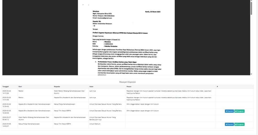 Pemira Unram: Pesta Aklamasi, Pencurian Demokrasi, dan Pembunuhan Karakter Mahasiswa! 2 IMG 20250414 WA0054