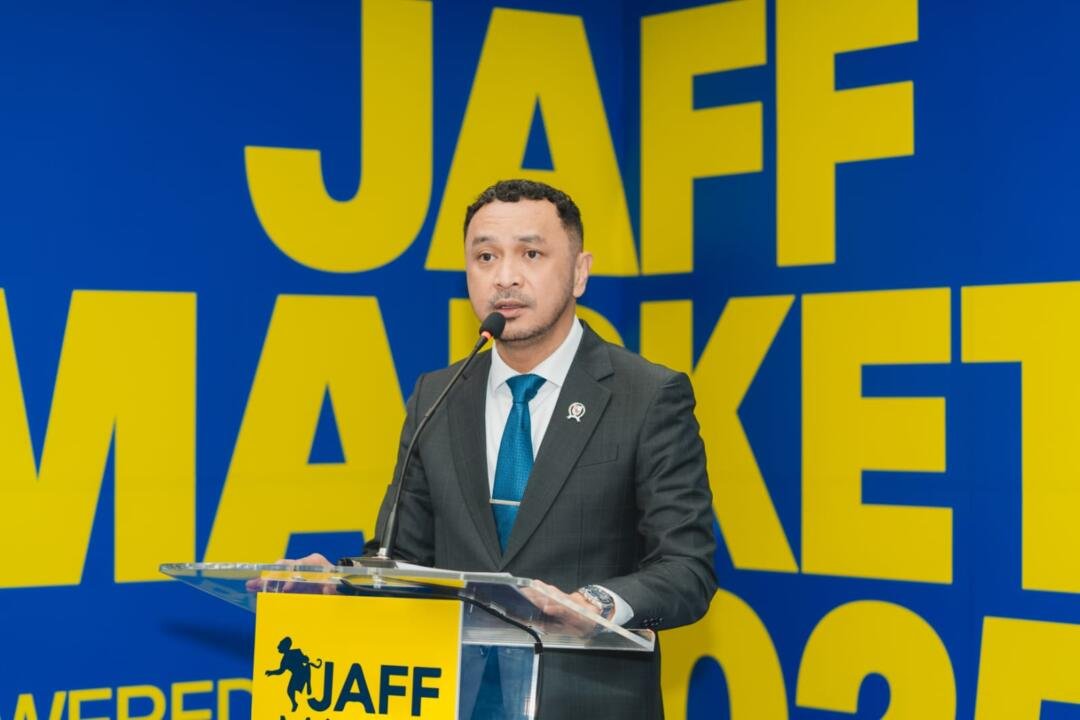 Sambutan Wakil Menteri Kebudayaan Giring Ganesha dalam launching JAFF Market 2025