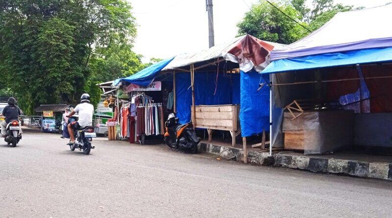 Banyak Jalan Trotoar Pasar Ciamis Yang Digunakan Lapak Pedagang 3 Trotoar Pasar Ciamis Beralih Fungsi