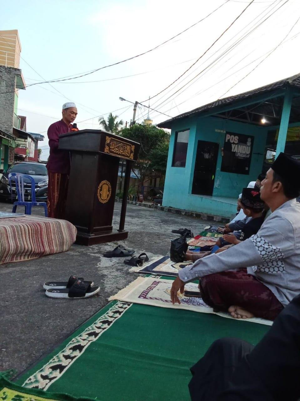 Ketua Panitia menyampaikan penitipan hewan kurban