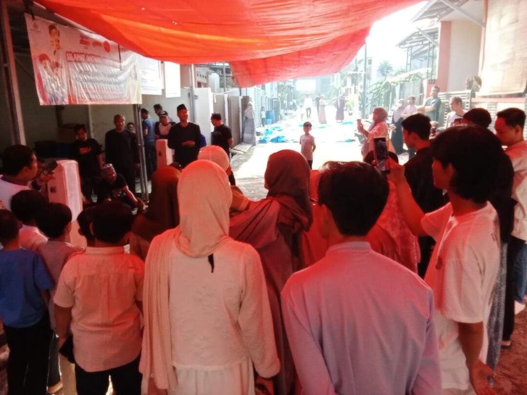 Para Muqaravib saat akan menyaksikan penyemblihan hewan kurban