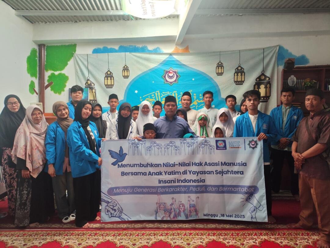 UBSI Beraksi: Edukasi HAM Bersama Anak Yatim di YASIINDO, Karawang 4 dalam yayasan terang