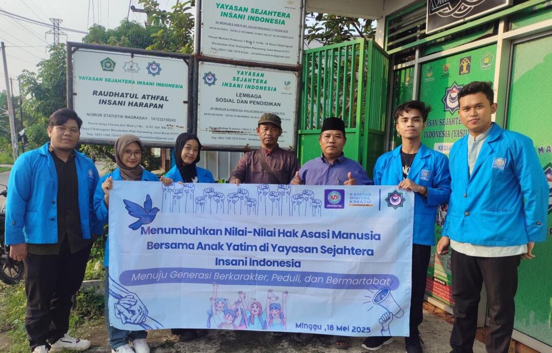 UBSI Beraksi: Edukasi HAM Bersama Anak Yatim di YASIINDO, Karawang 2 luar yayasanedit